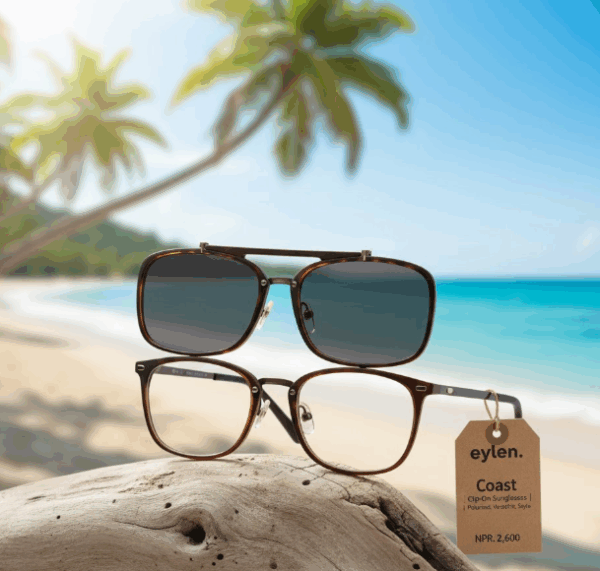 Eylen 'Vista' Wrap-Around Sport Sunglasses